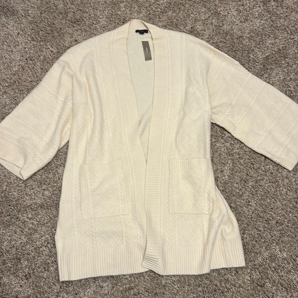NWT J.Crew Oversized Open Front Cardigan
